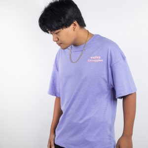 Men's Light Violet Drop T-shirt (Modhobitto Struggles)