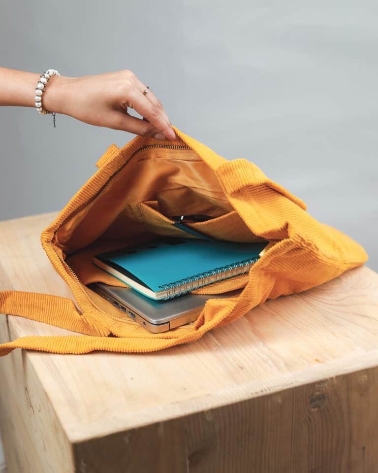 Unisex Yellow Tote Bag Quirky Canary Gorur Ghash