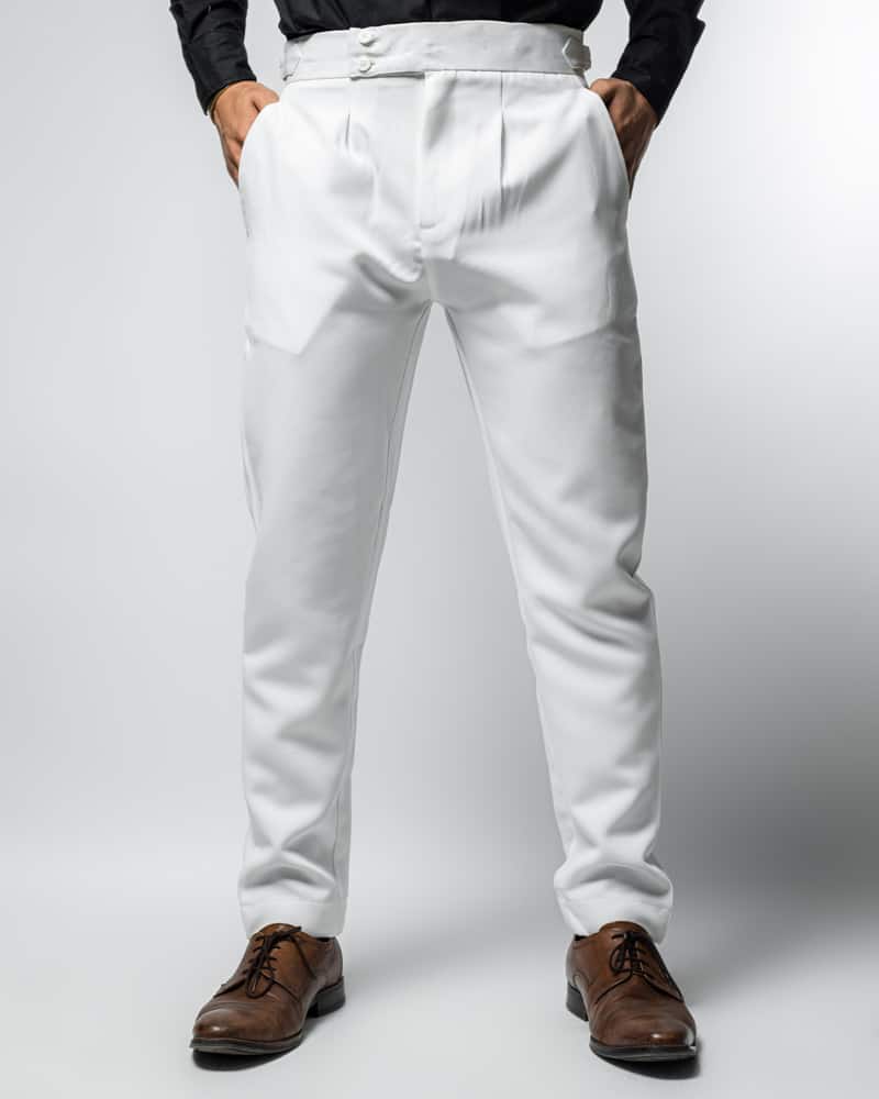 Share more than 81 off white formal trousers super hot - in.duhocakina