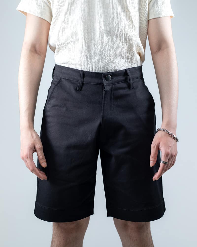 Summer Shorts in Black - Gorur Ghash