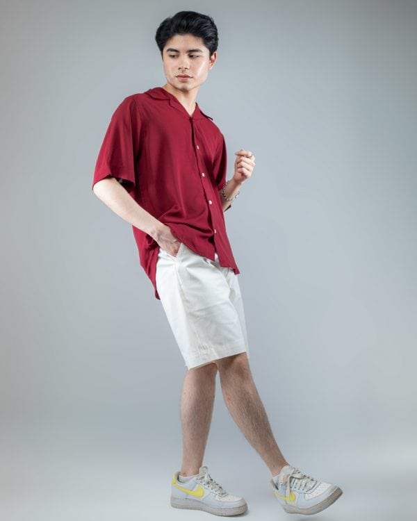 Summer Shorts in Ghost White - Image 7