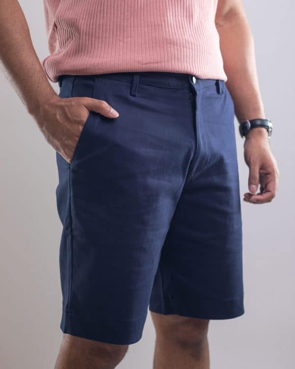 Summer Shorts in Navy Blue