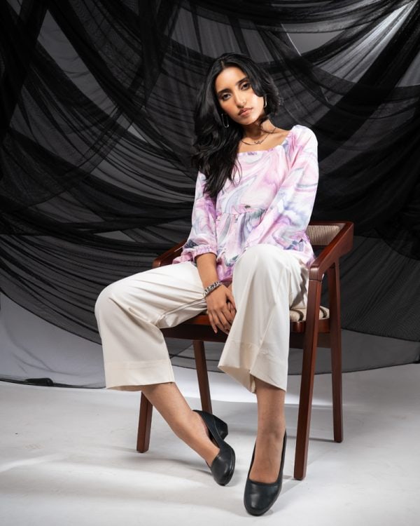 Women's Sidekick Pants in Off White - Image 4