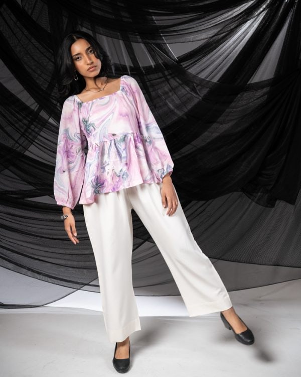 Women's Sidekick Pants in Off White - Image 7