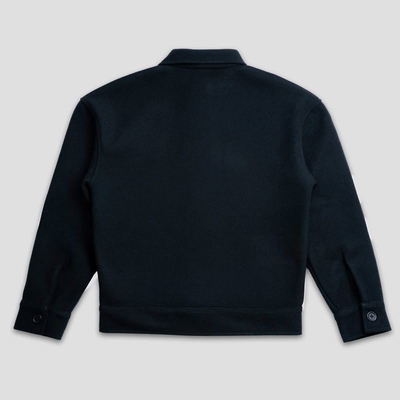 Men's Thick Boxy Jacket in Black - Image 2