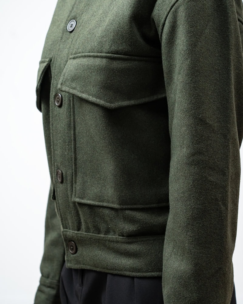 Boxy Jacket in Deep Green - Image 14