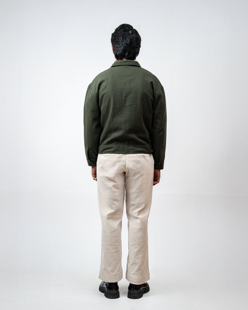 Boxy Jacket in Deep Green - Image 8