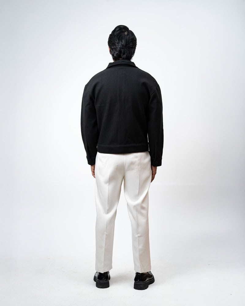 Boxy Jacket in Black - Image 8