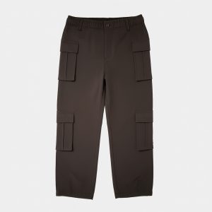 Utility Cargo Pants in Deep Brown