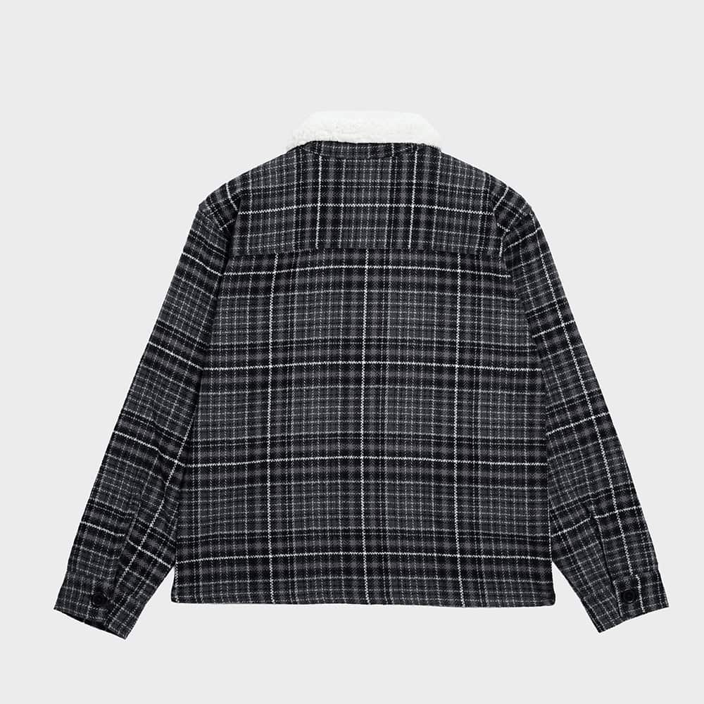 Flannel Jacket in Black & Grey - Image 2
