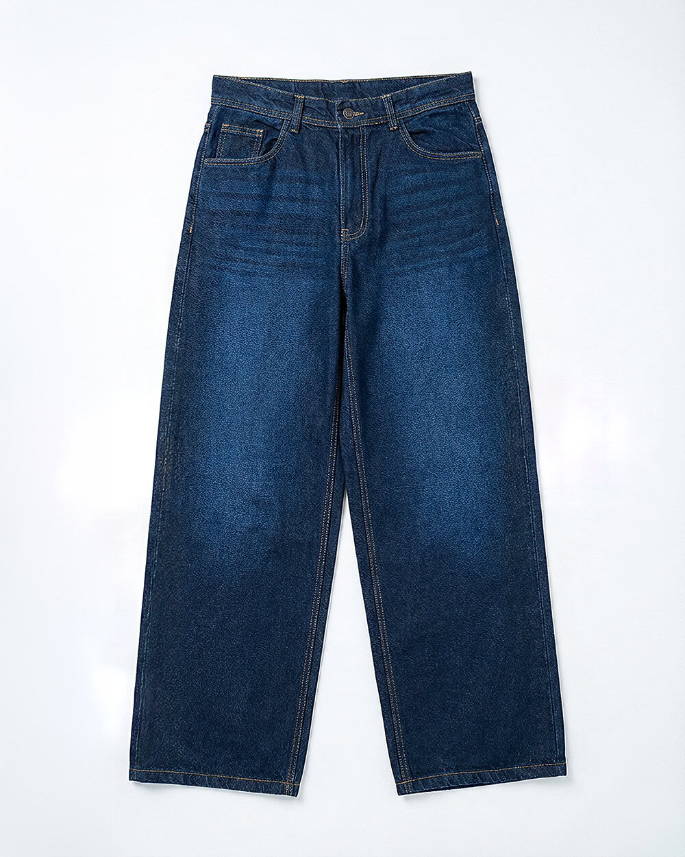 Unisex Baggy Jeans in Navy